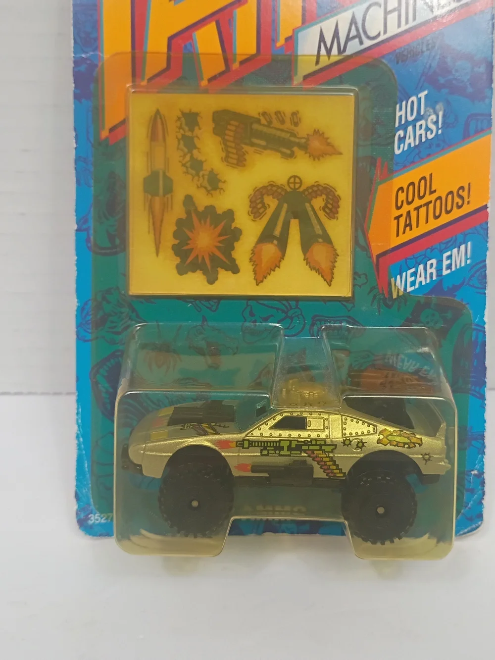 1993 Hot Wheels Tattoo Machines Ammo Sting Rod